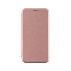 Husa de protectie Kaveny compatibila cu Samsung Galaxy A71 Magnet Book Case Roz-Auriu