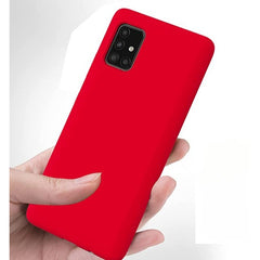 Husa de protectie Kaveny compatibila cu Samsung Galaxy S21 5G Matte Tpu Rosu