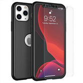 Husa de protectie Kaveny compatibila cu Samsung Galaxy S8 Plus Full Cover 360 Negru + Folie de protectie