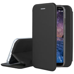 Husa de protectie Kaveny compatibila cu Xiaomi Redmi Note 10 Magnet Book Case Negru