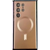 Husa de protectie Kaveny, cu incarcare Wireless, Tehnologie Magsafe, pentru Samsung Galaxy S23 Plus , Rose Gold