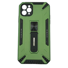 Husa de protectie Kaveny pentru Apple iPhone 11 Pro Max Defender Sergeant Brave cu suport, Verde deschis