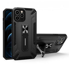 Husa de protectie Kaveny pentru Apple iPhone 13 Pro Defender Sergeant Brave cu suport,Negru