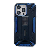 Husa de protectie Kaveny pentru Apple iPhone 13 Pro Max Defender Sergeant Brave cu suport,Albastru