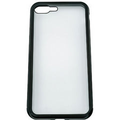 Husa de Protectie, Kaveny, pentru Apple iPhone 7 Plus, Magnetic 360, Metal, Negru