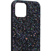 Husa de Protectie, Kaveny, pentru Apple iPhone SE 2020, Sclipici, TPU, Negru