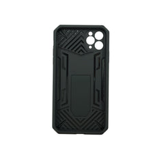 Husa de protectie Kaveny pentru Apple iPhone XR Defender Sergeant Brave cu suport, Negru