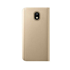 Husa de Protectie Tip Carte, Kaveny, pentru Huawei P30 Pro, Flip Cover Oglinda, din Piele Ecologica si PC, Auriu