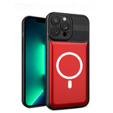 Husa pentru Apple iPhone 14 MagSafe, Urban Armor, Kaveny, Rosu, suport magnetic