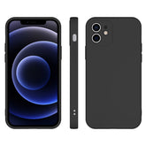 Husa pentru Samsung Galaxy A13 5G, Kaveny, Liquid Silicone, cu Microfibra pe interior, Protectie Antisoc, Negru