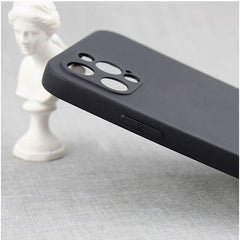 Husa pentru Samsung Galaxy A33 5G, Kaveny, Liquid Silicone, cu Microfibra pe interior, Protectie Antisoc, Negru