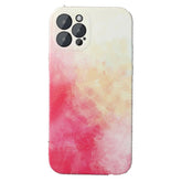 Husa protectie Kaveny compatibila cu Apple iPhone 11 Pro Max Tpu Ombre, Galben/Roz