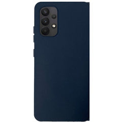 Husa de Protectie, Kaveny, pentru Samsung Galaxy A32 5G, din TPU + PC, cu Suport pentru Card, Albastru Inchis