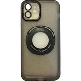 Husa protectie Kaveny pentru Apple iPhone 11, decupaj logo, magnetica, Protectie Camera, Negru