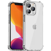 Husa protectie pentru Apple iPhone 11, Kaveny, TPU, Antisoc, Protectie colturi, Rezistenta la impact, 1.5 mm, Transparenta