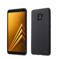 Husa Samsung Galaxy A8 2018 Matte Tpu Negru Mat