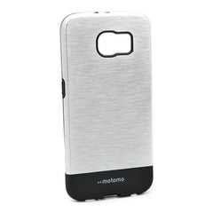 Husa Samsung Galaxy S6 Edge Motomo V4 Argintiu