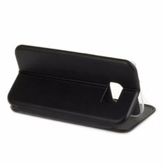 Husa de protectie Kaveny compatibila cu Samsung Galaxy S7 Magnet Book Case Negru