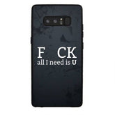 Husa Samsung Note 8 Multicolor Mesaj Lup