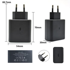 Incarcator Super Fast Charge, Kadeny, Incarcator Retea Universal, Compatibil cu Port USB-C, Power Delivery 45W, Negru