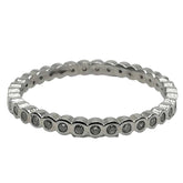Inel Argint 925 Circular cu Pietre Incrustate M 51