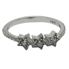 Inel Argint 925 Stelute cu Zirconii M 53