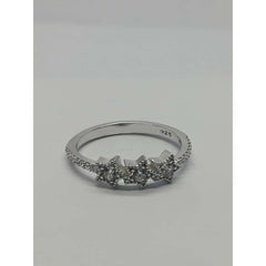 Inel Argint 925 Stelute cu Zirconii M 53