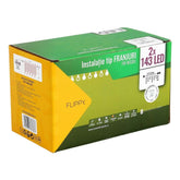 Instalatie de Craciun Kadeny® Tip Franjuri, 8 jocuri de lumini cu transformator, 10 m, 286 LED-uri, Interconectabila, Fir Negru, Alb Rece