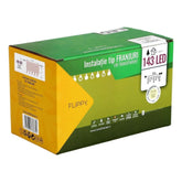 Instalatie de Craciun Kadeny® Tip Franjuri, 8 jocuri de lumini cu Transformator, 5 m, 143 LED-uri, Interconectabila, Fir Transparent, Alb Cald