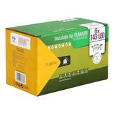 Instalatie de Craciun Kadeny® Tip Franjuri, Flash, cu transformator, 30 m, 858 LED-uri, Interconectabila, Fir Transparent, Alb Rece