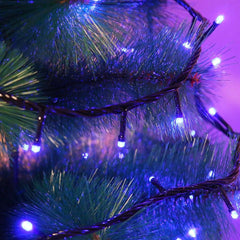 Instalatie de Craciun, Premium Kadeny®, Tip Liniara, 21 m, 300 LED-uri, Interconectabila, Albastru