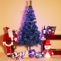 Instalatie de Craciun, Premium Kadeny®, Tip Liniara, 21 m, 300 LED-uri, Interconectabila, Albastru