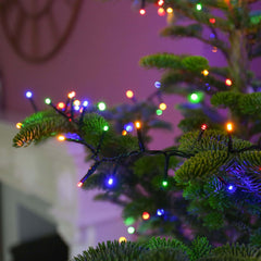 Instalatie de Craciun, Premium Kadeny®, Tip Liniara / Sirag, 50 m, 500 LED-uri Mari, Multicolor