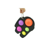 Jucarie Antistres Kaveny - Fidget Toy, Simple Dimple, Among us, Negru