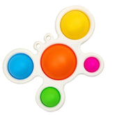 Jucarie Antistres Kaveny - Fidget Toy, Simple Dimple, Crab, Multicolor
