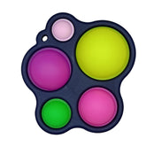 Jucarie Antistres Kaveny - Fidget Toy, Simple Dimple, Negru