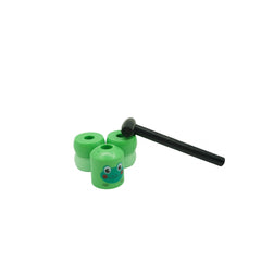 Jucarie Pentru Copii, Kaveny, Broaca Indestructibila, 6 Piese Demontabile, +3 Ani, Verde