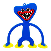 Jucarie Huggy Wuggy cu ventuze, Albastru