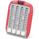 Jucarie Interactiva, Kaveny, Joc Rhythm, +3 Ani, din ABS, 6 Niveluri, 15 x 3 x 11 cm, Functie Muzicala, Rosu