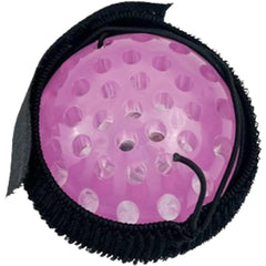Jucarie Interactiva, Kaveny, Minge Saltareata Crystal Ball, cu Banda Elastica, 6 cm, +7 Ani, din Plastic, Roz