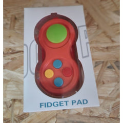 Jucarie Interactiva, Kaveny, Model Fidget Pad, Antistres, +3 Ani, Functii Multiple, 5.5 x 3.5 x 11 cm, Roz