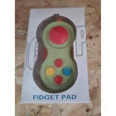 Jucarie Interactiva, Kaveny, Model Fidget Pad, Antistres, +3 Ani, Functii Multiple, 5.5 x 3.5 x 11 cm, Verde