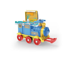 Jucarie locomotiva cu telecomanda si set prim ajutor