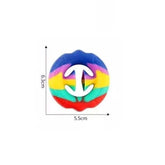Jucarie Senzoriala Antistres cu Ventuza de Decompresie, Antrenare Antebrat, 3 ani, Model 5, Multicolor