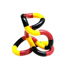 Jucarie senzoriala antistres, Fidget Twist cu miscari infinite de decompresie, Multicolor