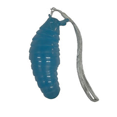 Jucarie Senzoriala Antistres, Kaveny, Fidget Toys, Omida Tip Breloc, 11 cm, +3 Ani, Albastru Transparent