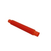 Jucarie Senzoriala Kaveny - Fidget Pop Tubes, Antistres, Super Elastic, Rosu