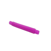 Jucarie Senzoriala Kaveny - Fidget Pop Tubes, Antistres, Super Elastic, Roz