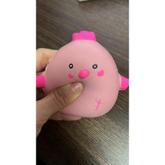 Jucarie Squish Toy, Kaveny, model gainusa roz