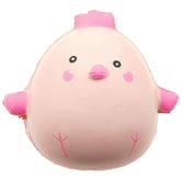 Jucarie Squish Toy, Kaveny, model gainusa roz